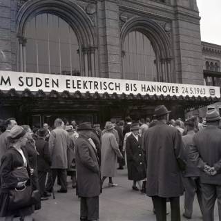 ARH NL Koberg 11903, Elektrifizierung der Bundesbahn, Hannover, 1963