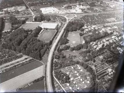 ARH NL Koberg 157, Südschnellweg und Landwehrkreisel, Hannover, 1961