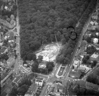 ARH NL Koberg 1653, Kuppelsaal der Musikhochschule im Bau, Hannover, 1970
