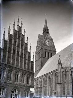 ARH NL Koberg 166, Altes Rathaus und Marktkirche, Hannover, 1965
