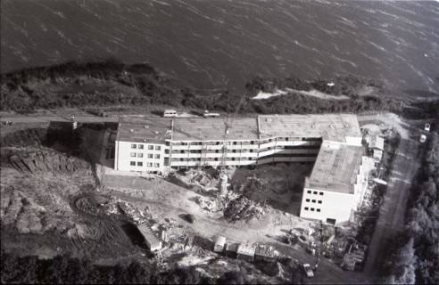 ARH NL Koberg 1932, Nordufer Steinhuder Meer, Bau des Kurhotels, heutiges Seehotel, Mardorf, 1971