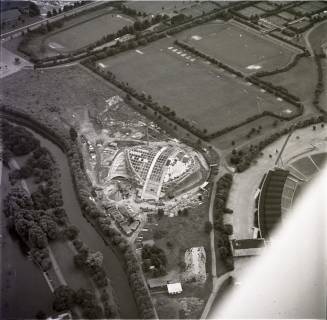 ARH NL Koberg 2038, Stadionbad im Bau, Hannover, 1970