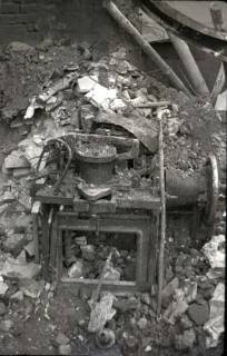 ARH NL Koberg 222, Räumung der Druckerei "Hannoversche Presse" in der Georgstraße, Hannover, 1949
