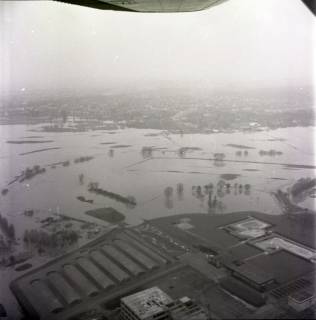 ARH NL Koberg 2237, Leinehochwasser, Seelze, 1970