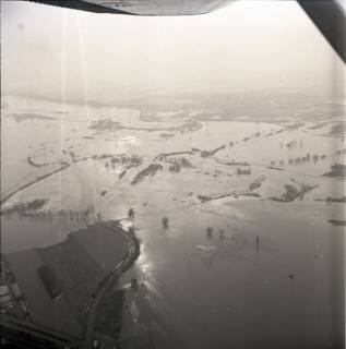 ARH NL Koberg 2243, Leinehochwasser, Grasdorf bis Rethen, 1970