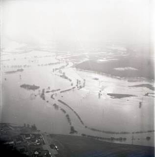 ARH NL Koberg 2244, Leinehochwasser, Grasdorf bis Rethen, 1970
