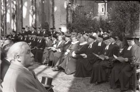 ARH NL Koberg 2461, Amtseinführung Landesbischof Dr. Dr. Hanns Lilje in der Marktkirche, Hannover, 1947