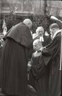 ARH NL Koberg 2467, Amtseinführung Landesbischof Dr. Dr. Hanns Lilje in der Marktkirche, Hannover, 1947