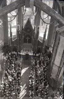 ARH NL Koberg 2469, Amtseinführung Landesbischof Dr. Dr. Hanns Lilje in der Marktkirche, Hannover, 1947
