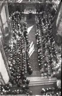 ARH NL Koberg 2470, Amtseinführung Landesbischof Dr. Dr. Hanns Lilje in der Marktkirche, Hannover, 1947