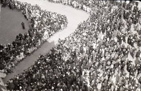 ARH NL Koberg 2472, Amtseinführung Landesbischof Dr. Dr. Hanns Lilje in der Marktkirche, Hannover, 1947