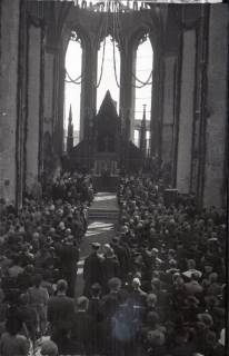 ARH NL Koberg 2473, Amtseinführung Landesbischof Dr. Dr. Hanns Lilje in der Marktkirche, Hannover, 1947