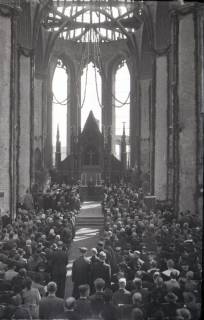 ARH NL Koberg 2474, Amtseinführung Landesbischof Dr. Dr. Hanns Lilje in der Marktkirche, Hannover, 1947