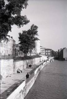ARH NL Koberg 253, Am Hohen Ufer mit Beginenturm, Hannover, 1958
