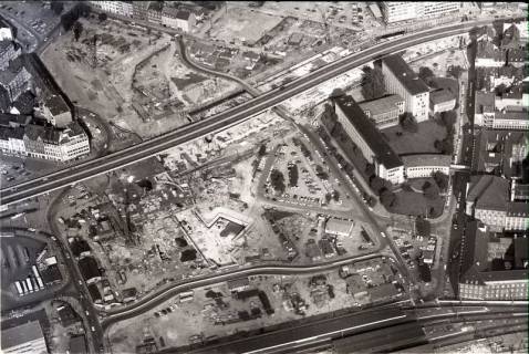 ARH NL Koberg 2570, Raschplatz und Andreas-Hermes-Platz, Hannover, 1971