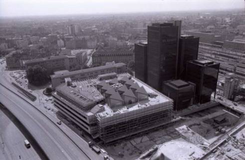 ARH NL Koberg 294, Baustelle am Raschplatz, Hannover, 1976