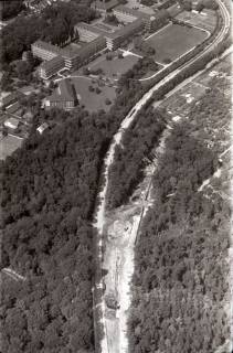 ARH NL Koberg 2966, Messeschnellweg und englisches Lazarett, Hannover, 1960