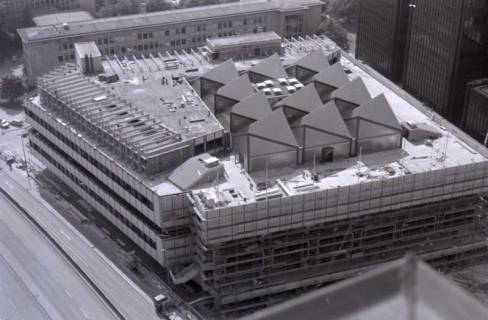 ARH NL Koberg 299, Baustelle am Raschplatz, Hannover, 1976