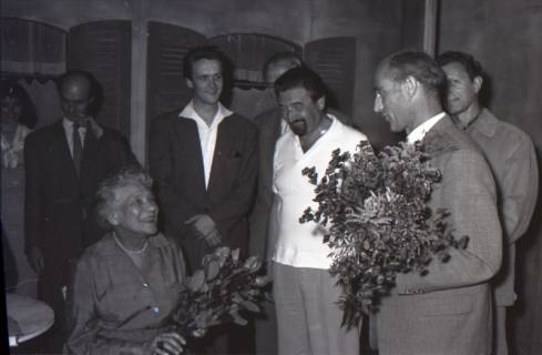 ARH NL Koberg 3072, 78. Geburtstag der Schauspielerin Tilla Durrieux, 1950