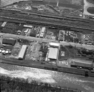 ARH NL Koberg 3249, Lagerplätze am Nordhafen, Stöcken, 1960