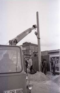 ARH NL Koberg 345, Baustelle auf dem Ernst-August-Platz, Hannover, 1972
