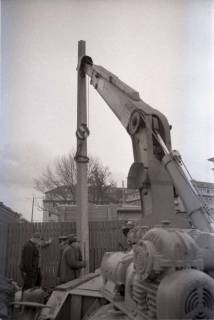 ARH NL Koberg 348, Baustelle auf dem Ernst-August-Platz, Hannover, 1972