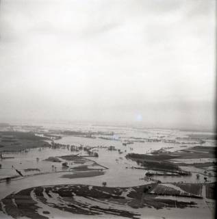 ARH NL Koberg 3930, Hochwasser der Aller, zwischen Rethem (Aller) und Dörverden-Westen, 1962