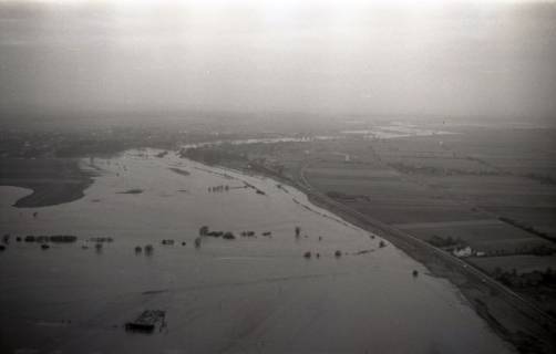 ARH NL Koberg 3937, Hochwasser der Leine, Neustadt a. Rbge., 1962