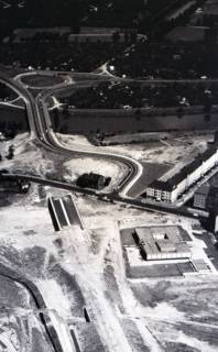 ARH NL Koberg 4051, Freizeitheim und Bau des Westschnellwegs, Linden, 1961