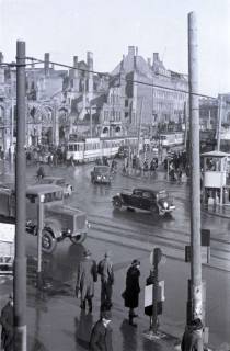 ARH NL Koberg 407, Kriegszerstörung am Kröpcke, Hannover, zwischen 1945/1946