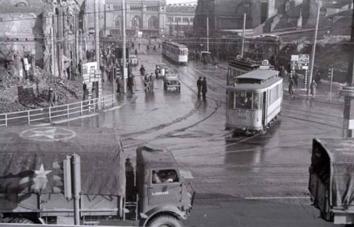 ARH NL Koberg 411, Kriegszerstörung in der Bahnhofstraße, Hannover, 1946
