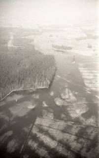 ARH NL Koberg 4236, Hochwasser des Steinhuder Meerbachs, bei Nienburg/Weser, 1961
