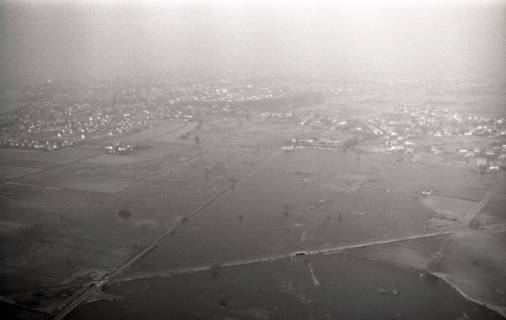 ARH NL Koberg 4239, Hochwasser des Steinhuder Meerbachs, bei Nienburg/Weser, 1961