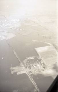 ARH NL Koberg 4242, Hochwasser des Steinhuder Meerbachs, bei Nienburg/Weser, 1961