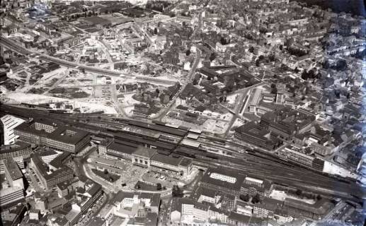 ARH NL Koberg 428, Hauptbahnhof mit Ernst-August-Platz, Hannover, 1957