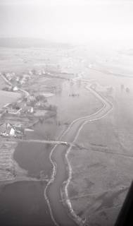 ARH NL Koberg 4290, Hochwasser der Westaue, bei Sachsenhagen, 1961
