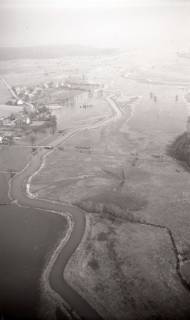 ARH NL Koberg 4291, Hochwasser der Westaue, bei Sachsenhagen, 1961