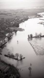 ARH NL Koberg 4395, Leinehochwasser, Mariensee, 1960
