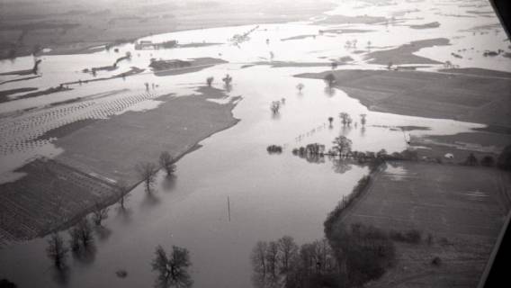 ARH NL Koberg 4397, Leinehochwasser, Mariensee, 1960