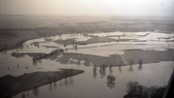ARH NL Koberg 4398, Leinehochwasser, Mariensee, 1960