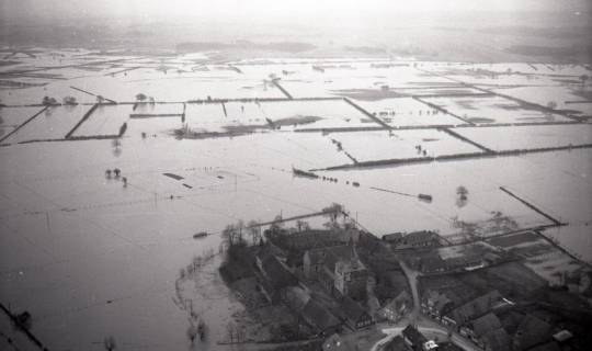 ARH NL Koberg 4412, Leinehochwasser, Mandelsloh, 1960