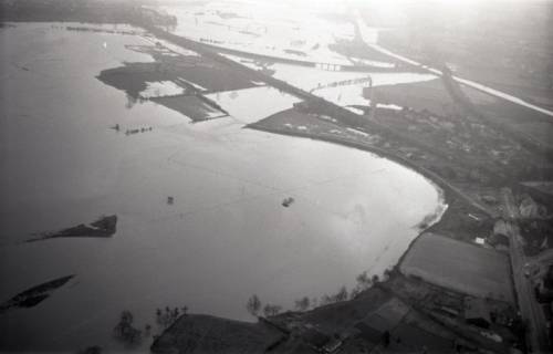 ARH NL Koberg 4424, Leinehochwasser, Seelze, 1960