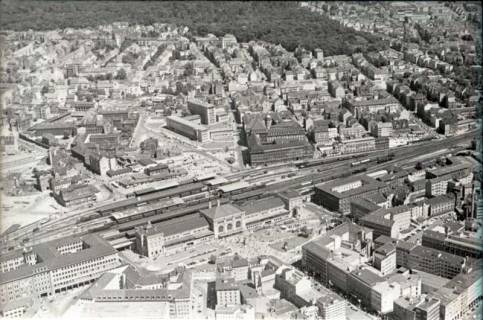 ARH NL Koberg 470, Hauptbahnhof mit Ernst-August-Platz, Hannover, 1957