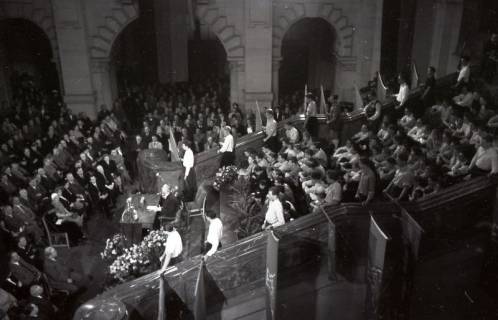 ARH NL Koberg 4906, SPD-Kundgebung im Rathaus Hannover, 1948