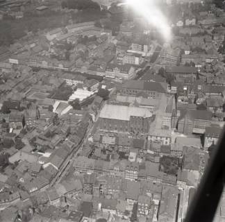 ARH NL Koberg 5086, Innenstadt mit Universitätsbibliothek/Paulinerkirche, Göttingen, 1959