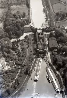ARH NL Koberg 5174, Altes Schiffshebewerk Henrichenburg am Ems-Kanal, Waltrop, 1958