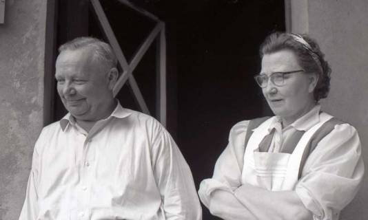 ARH NL Koberg 5607, Zwei Personen, Insel Neuwerk, 1957