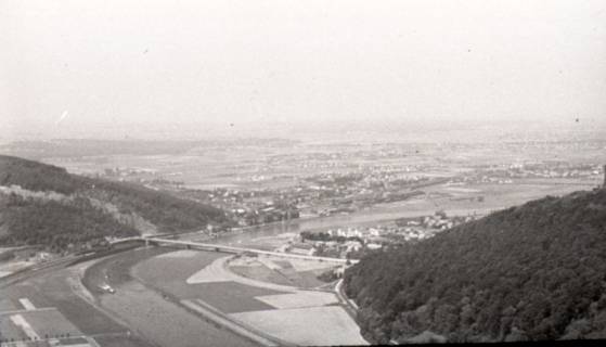 ARH NL Koberg 6024, Porta Westfalica mit Weser, 1958