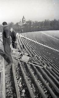 ARH NL Koberg 6379, Bau des Niedersachsenstadions, Hannover, 1951