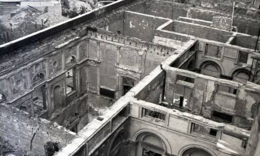 ARH NL Koberg 6454, Opernhaus Räumung und Aufbau, Hannover, 1949